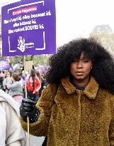 Demonstration On International Day for the Elimination of Violence Against Women - Paris