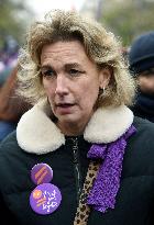 Demonstration On International Day for the Elimination of Violence Against Women - Paris