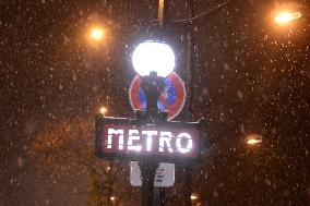 Illustration - Snow in Paris