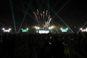 Al-Sharaa At Syria’s Reconstruction Fundraising Event - Hama