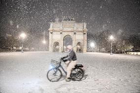 Illustration - Snow in Paris