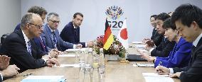 Japan-Germany summit in Johannesburg