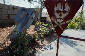 Iraqi Deminer Loses Legs Clearing Mines - Iraq