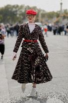 PFW - Dior Street Style