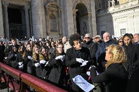 Pope Leo XIV Leads Mass For The Jubilee Of Choirs - Vatican