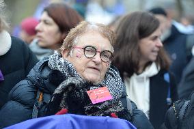 March Against Violence Against Women - Paris