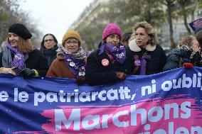 March Against Violence Against Women - Paris