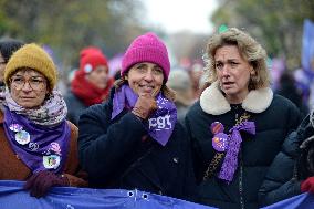 March Against Violence Against Women - Paris
