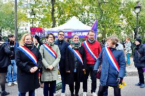 March Against Violence Against Women - Paris