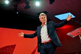 Fabien Roussel At PCF Meeting - Marseille