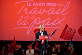 Fabien Roussel At PCF Meeting - Marseille