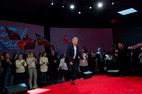 Fabien Roussel At PCF Meeting - Marseille