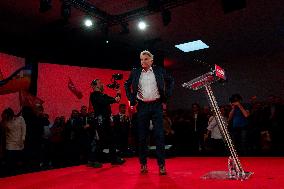 Fabien Roussel At PCF Meeting - Marseille