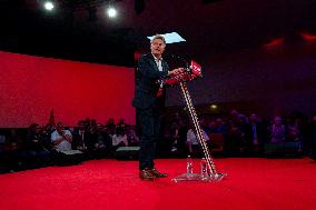 Fabien Roussel At PCF Meeting - Marseille