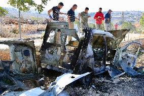 Israeli Strike Hits Car Killing 1 And Injuring 5 - Lebanon