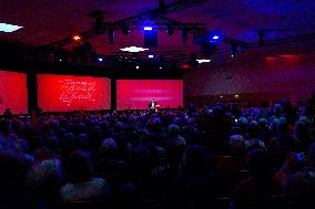 Fabien Roussel At PCF Meeting - Marseille