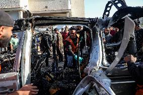 Israeli Strike Kills At Least 10 Palestinians - Gaza