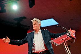 Fabien Roussel At PCF Meeting - Marseille