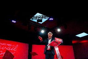 Fabien Roussel At PCF Meeting - Marseille