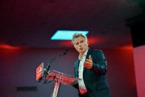 Fabien Roussel At PCF Meeting - Marseille