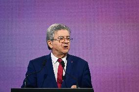 Jean-Luc Melenchon speech at Municipal conventions of LFI in Paris FA