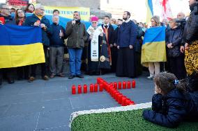 Demonstration In Support Of Ukraine - Rome