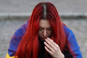 Demonstration In Support Of Ukraine - Rome