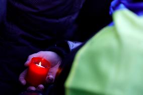 Demonstration In Support Of Ukraine - Rome