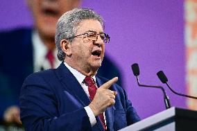 Jean-Luc Melenchon speech at Municipal conventions of LFI in Paris FA