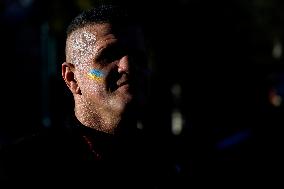 Demonstration In Support Of Ukraine - Rome