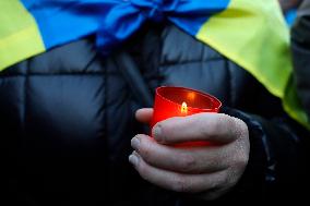 Demonstration In Support Of Ukraine - Rome