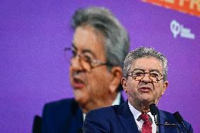 Jean-Luc Melenchon speech at Municipal conventions of LFI in Paris FA