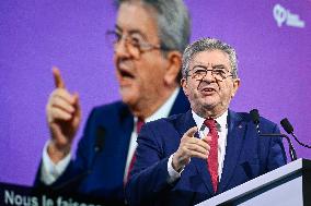 Jean-Luc Melenchon speech at Municipal conventions of LFI in Paris FA