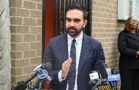 Mayor-elect Mamdani Attends Sunday Mass in Bronx, NYC