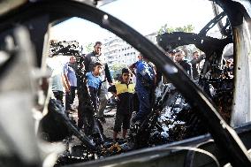 Israeli Airstrikes And Aftermath - Gaza City