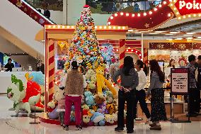 Pokemon-themed Christmas Event in Shanghai