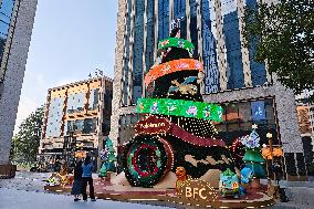 Pokemon-themed Christmas Event in Shanghai