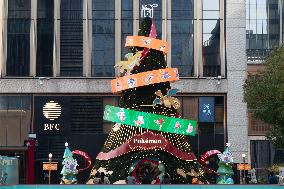 Pokemon-themed Christmas Event in Shanghai