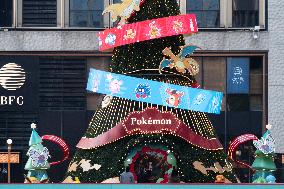 Pokemon-themed Christmas Event in Shanghai