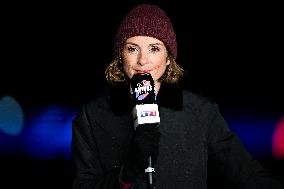 Isabelle Ithurburu At France VS Australia - Paris