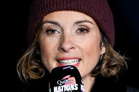 Isabelle Ithurburu At France VS Australia - Paris