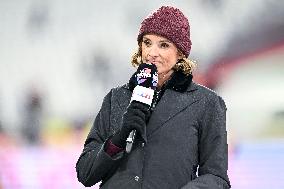 Isabelle Ithurburu At France VS Australia - Paris