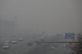 Thick Fog Hit Shenyang
