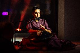 Golshifteh Farahani Musical Performance at Franca Fund Gala - Doha
