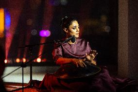Golshifteh Farahani Musical Performance at Franca Fund Gala - Doha