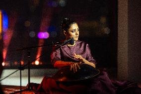 Golshifteh Farahani Musical Performance at Franca Fund Gala - Doha
