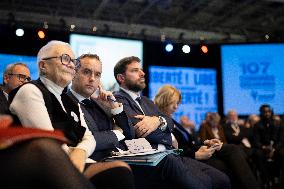 Sebastien Lecornu At the 107th Mayors Congress - Paris