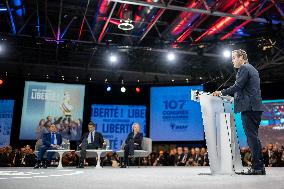 Sebastien Lecornu At the 107th Mayors Congress - Paris