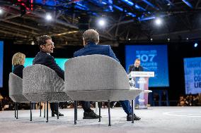 Sebastien Lecornu At the 107th Mayors Congress - Paris