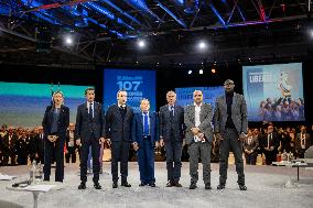 Sebastien Lecornu At the 107th Mayors Congress - Paris